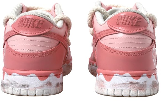 ナイキ ダンク ロー "レターロープ ピンク" (カスタム) DH9765-100(Team拾玖-粉扣绑带女S-BOX) Purchase ナイキ ダンク ロー "レターロープ ピンク" (カスタム) DH9765-100(Team拾玖-粉扣绑带女S-BOX)