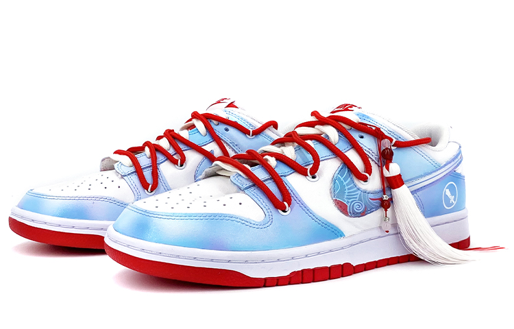 [Custom Shoes] Nike Dunk Low 'Li Bai Phoenix Quest - Blue White' 圖 2
