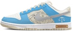 Buy 나이키 덩크 로우 '리브라 스텐실 블루 화이트' (커스텀) DV0831-003(Team48-天秤座)