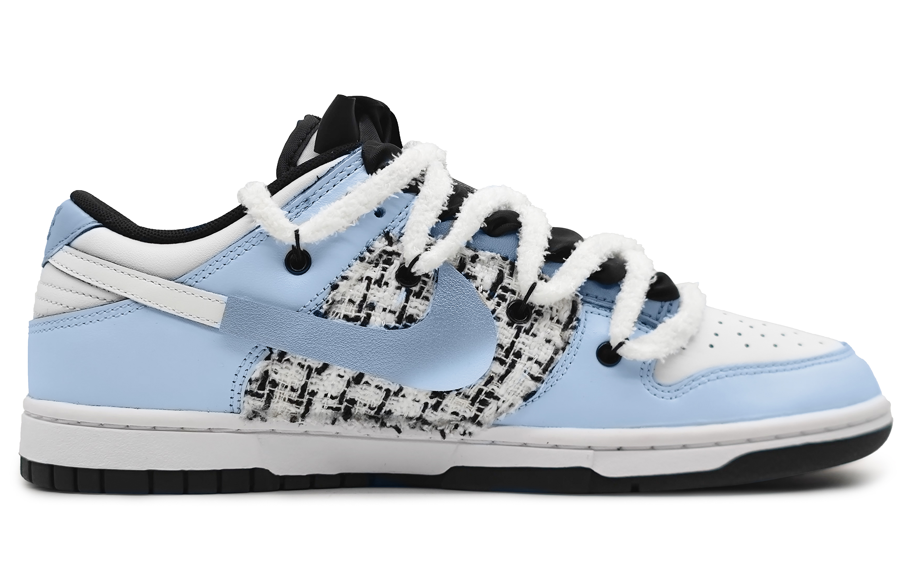 Lookbook [定制鞋] 耐克低帮Dunk '浅蓝晓湘风' DD1391-100(Team16-眷恋浅蓝礼BX)