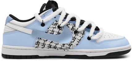 【定製球鞋】Nike Dunk 壹心製造 一心一意 戀戀 小香風 解構雙鞋帶 520專屬鞋盒 低筒 板鞋 男款 淺藍 Lookbook 【定製球鞋】Nike Dunk 壹心製造 一心一意 戀戀 小香風 解構雙鞋帶 520專屬鞋盒 低筒 板鞋 男款 淺藍