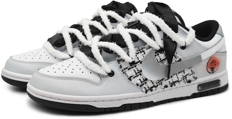 【客製球鞋】Nike Dunk 壹心製造 一心一意 眷戀 小香風 解構雙鞋帶 520專屬鞋盒 低筒 滑板鞋 男款 淺灰 Shop 【客製球鞋】Nike Dunk 壹心製造 一心一意 眷戀 小香風 解構雙鞋帶 520專屬鞋盒 低筒 滑板鞋 男款 淺灰