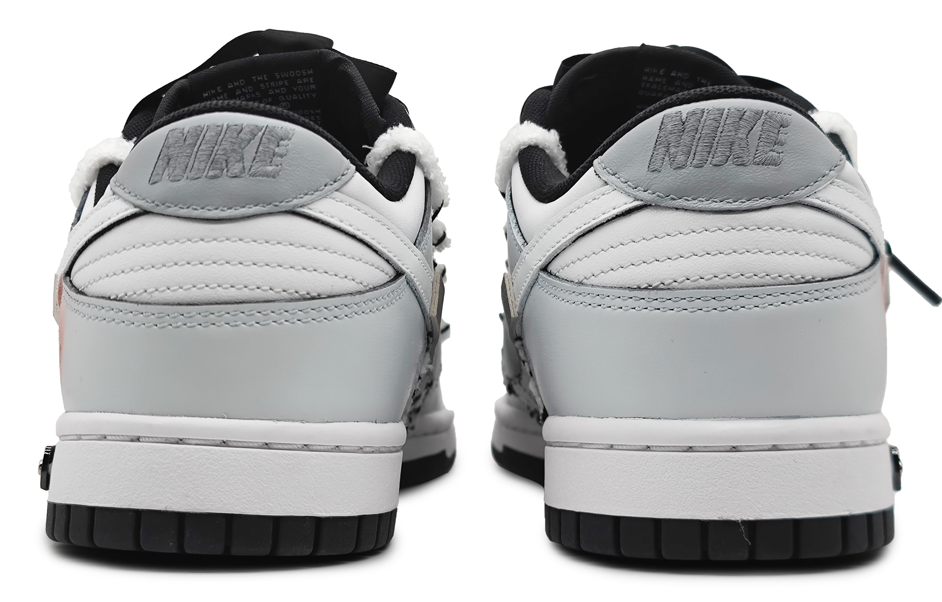 Purchase 【客製球鞋】Nike Dunk 壹心製造 一心一意 眷戀 小香風 解構雙鞋帶 520專屬鞋盒 低筒 滑板鞋 男款 淺灰