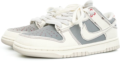 【定制球鞋】Nike Dunk Low Light Orewood Brown 低幫 板鞋 男女同款 米灰 Lookbook 【定制球鞋】Nike Dunk Low Light Orewood Brown 低幫 板鞋 男女同款 米灰