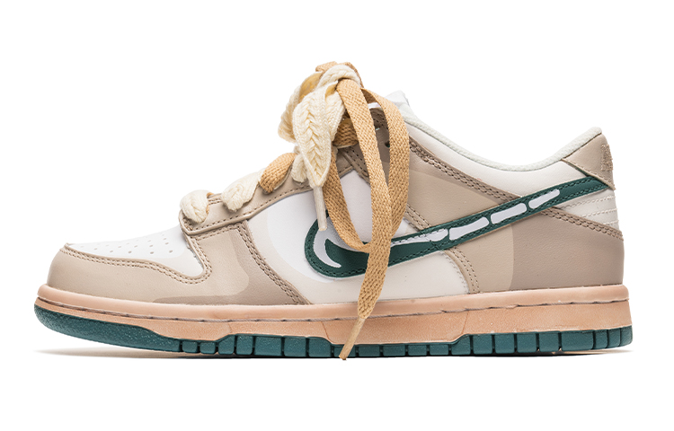 Buy [定制鞋款] 耐克Dunk Low '浅影摩卡' FD9911-101(TeamB-漫画风白灰S-BOX)