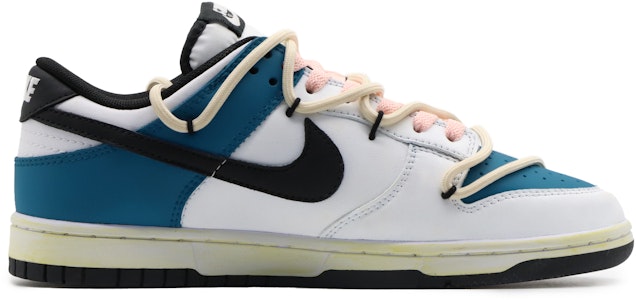 【客製化球鞋】Nike Dunk Low 競速閃電藍 夏日穿搭 髒髒鞋 解構熊貓 復古做舊 低筒 板鞋 男款 白藍 Lookbook 【客製化球鞋】Nike Dunk Low 競速閃電藍 夏日穿搭 髒髒鞋 解構熊貓 復古做舊 低筒 板鞋 男款 白藍