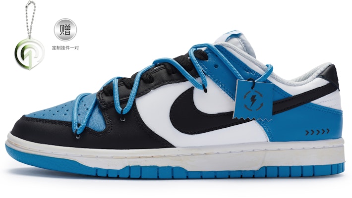 Nike Dunk Low "Rayo" Bordado Industrial DV0831-001(Team80-男款闪电循环黑蓝) Buy Nike Dunk Low "Rayo" Bordado Industrial DV0831-001(Team80-男款闪电循环黑蓝)