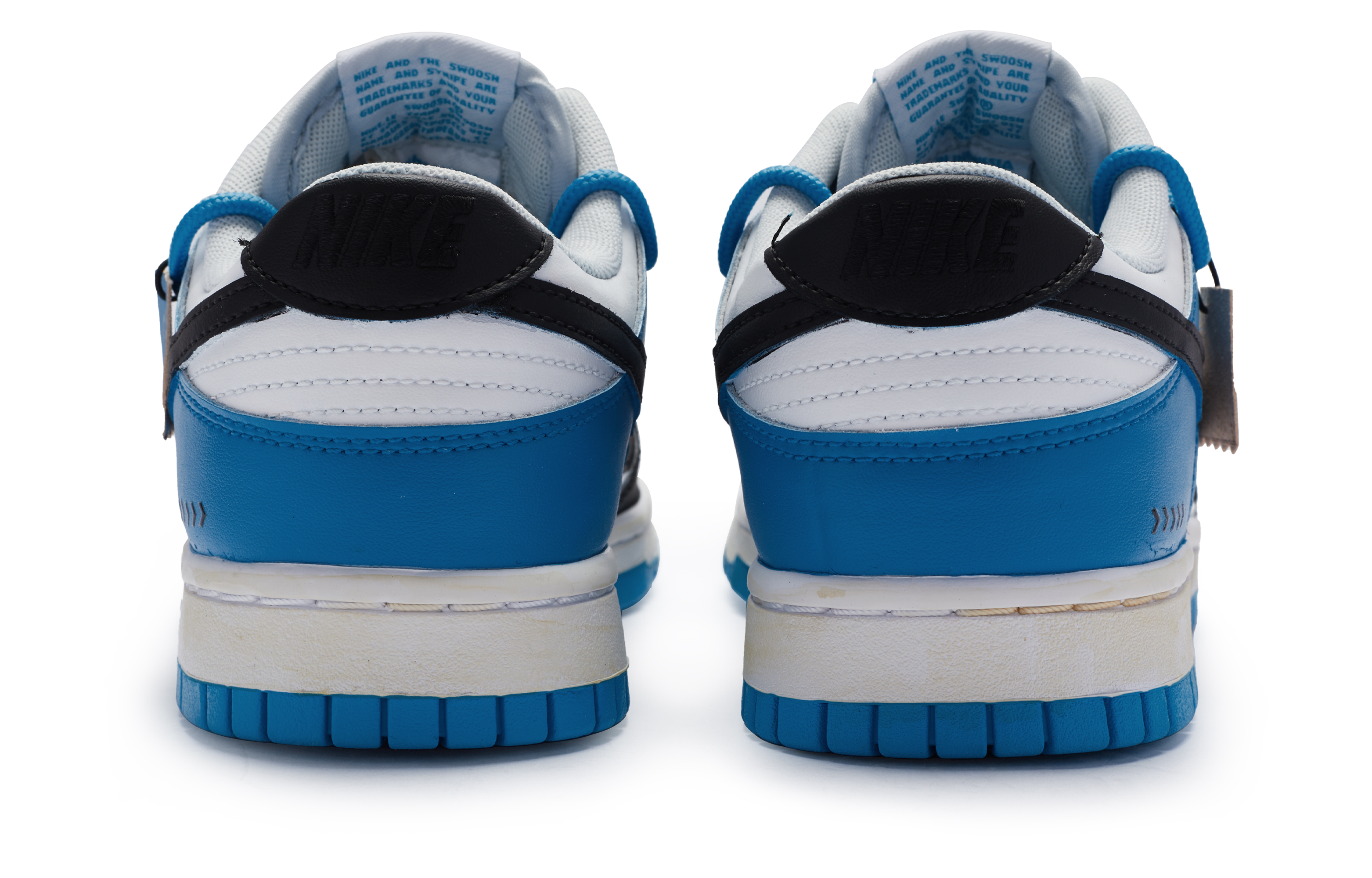 Shop Nike Dunk Low "Rayo" Bordado Industrial DV0831-001(Team80-男款闪电循环黑蓝)