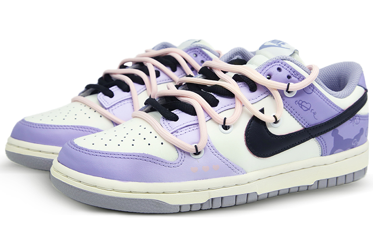 Shop [Sepatu Kustom] Nike Dunk Low 'Lilac' DD1503-500（Team175）