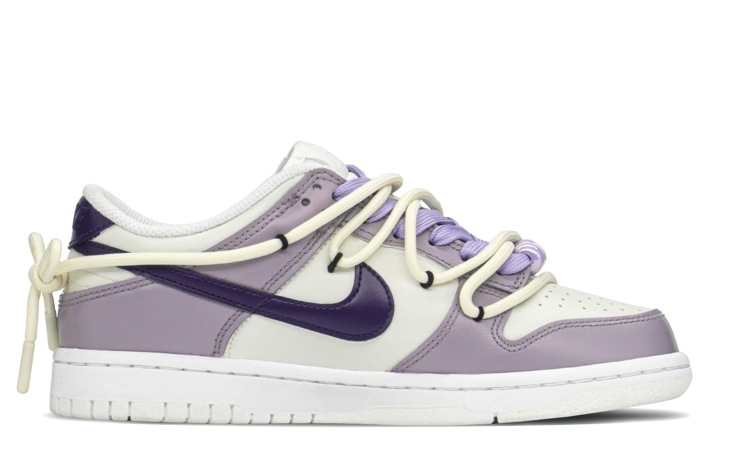 Order 나이키 덩크 로우 '라일락 드림' (커스텀) DH9765-100(TeamA-DK心动紫丁香S-BOX)