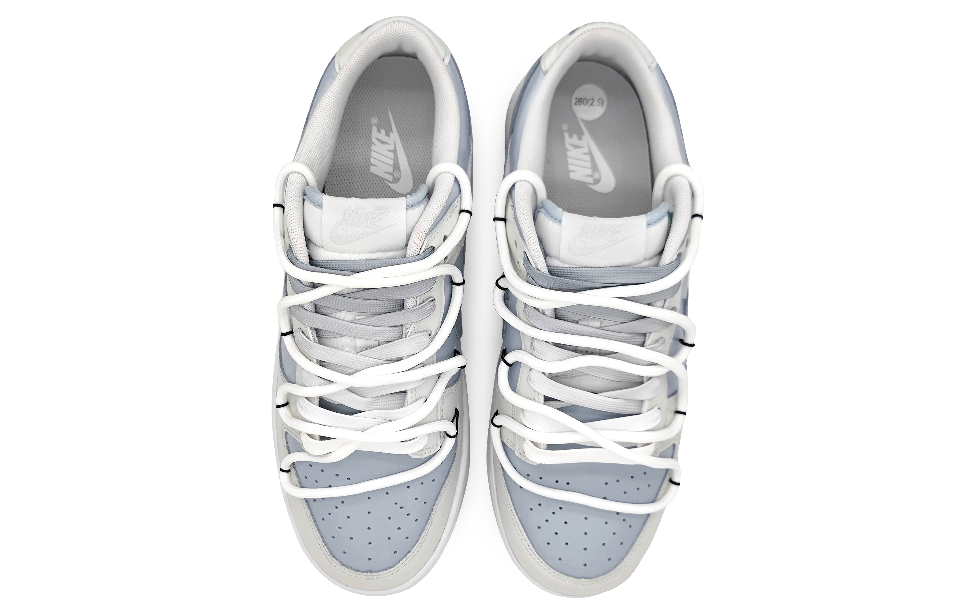 Shop [Zapatillas Personalizadas] Nike Dunk Low 'Vainilla Lila Boba' DV0831-101(Team16-男款芋泥啵啵解构)