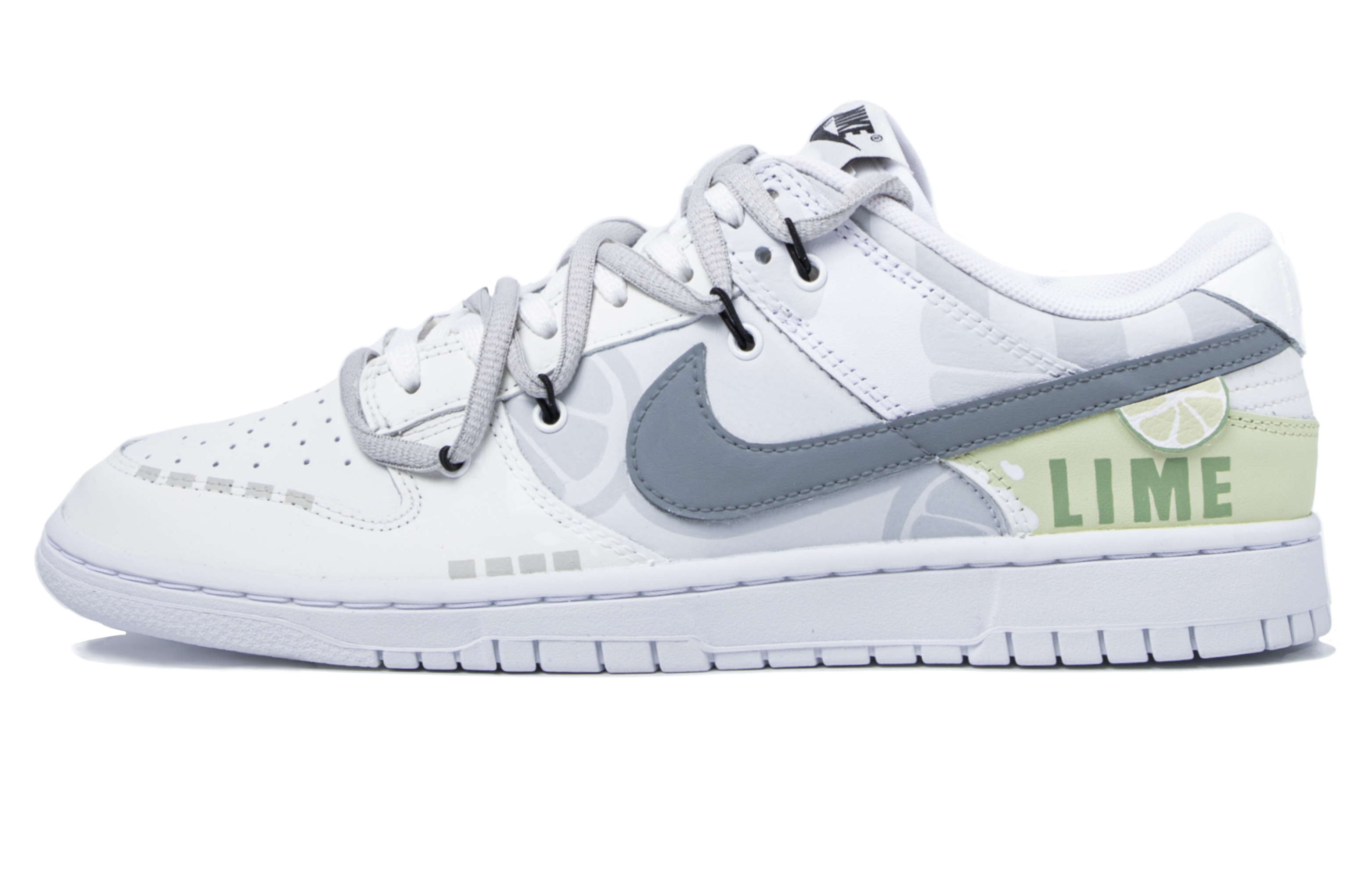 Buy [Sepatu Kustom] Nike Dunk Low 'Lime Spring Deconstructed' DJ6188-101(TeamM-男款青柠春日序S-BOX)