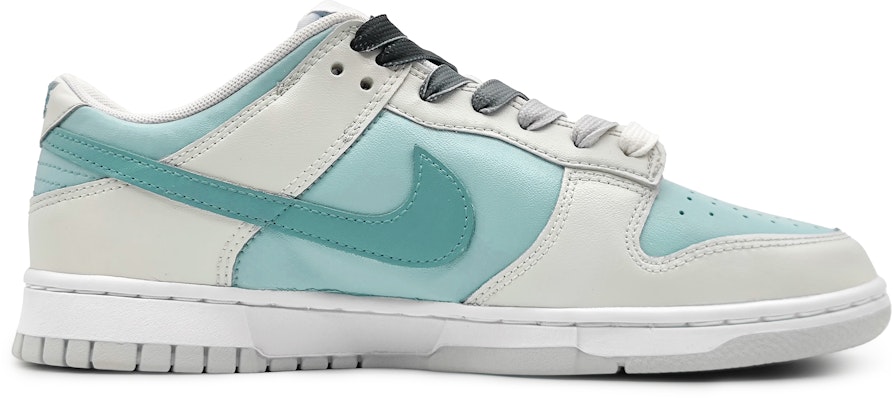 【訂製球鞋】 Nike Dunk Low 朦朧香草 青檸初夏 簡約小清新 雙勾 低筒 板鞋 GS 藍綠 Order 【訂製球鞋】 Nike Dunk Low 朦朧香草 青檸初夏 簡約小清新 雙勾 低筒 板鞋 GS 藍綠