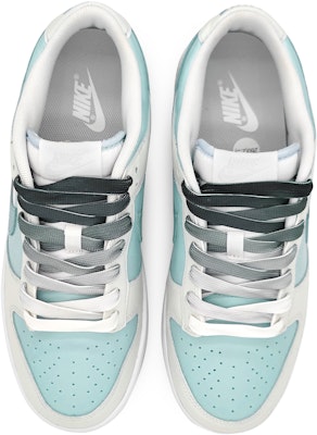 【訂製球鞋】 Nike Dunk Low 朦朧香草 青檸初夏 簡約小清新 雙勾 低筒 板鞋 GS 藍綠 Shop 【訂製球鞋】 Nike Dunk Low 朦朧香草 青檸初夏 簡約小清新 雙勾 低筒 板鞋 GS 藍綠