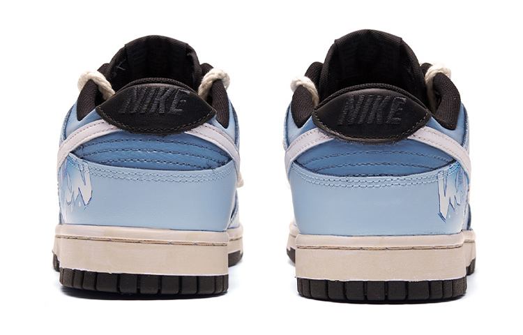 Shop [Kasut Custom] Nike Dunk Low 'Lingnan Semangat Membara' DH9765-002(TeamR-女款陵南S-BOX)