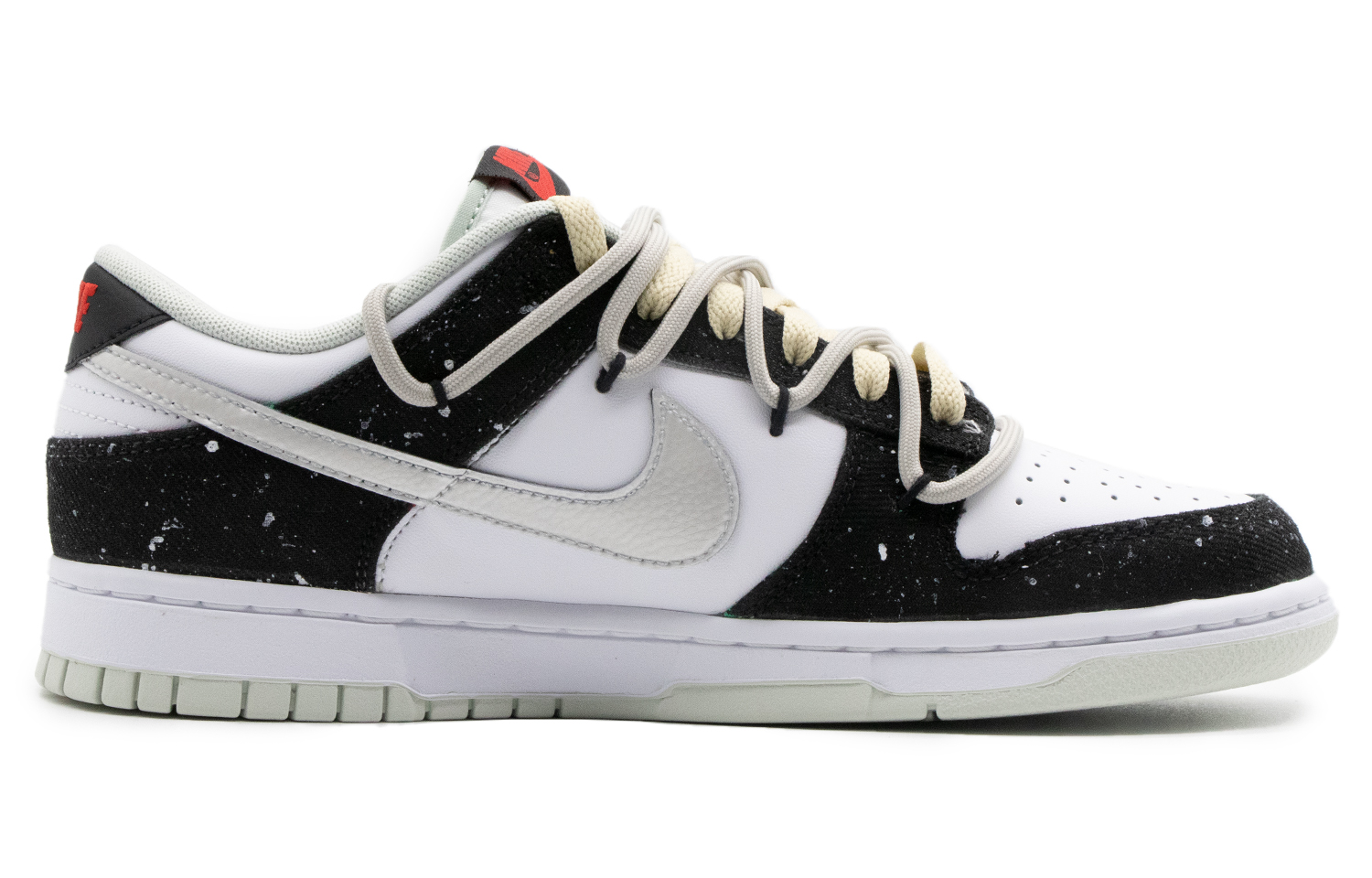 Order [Kasual Kasut] Nike Dunk Rendah 'Cecair Perak Panda' dv0827-100(Team57-男款星辰)