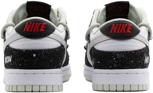 【客製球鞋】Nike Dunk Low 星辰 戶外 時尚配搭 高街風 液態銀 熊貓 解構 復古質感 低筒 滑板鞋 男款 黑白 Shop 【客製球鞋】Nike Dunk Low 星辰 戶外 時尚配搭 高街風 液態銀 熊貓 解構 復古質感 低筒 滑板鞋 男款 黑白