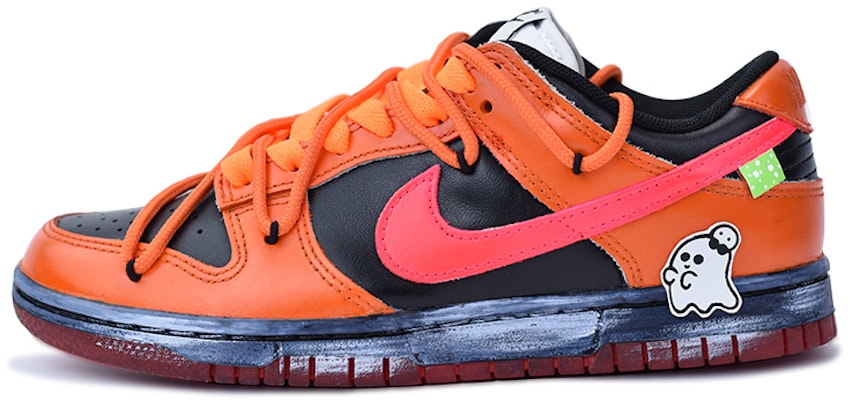 【訂製球鞋】Nike Dunk Low 小南瓜 萬聖節 街頭風防滑耐磨 低筒 滑板鞋 男女同款 橙粉 Buy 【訂製球鞋】Nike Dunk Low 小南瓜 萬聖節 街頭風防滑耐磨 低筒 滑板鞋 男女同款 橙粉