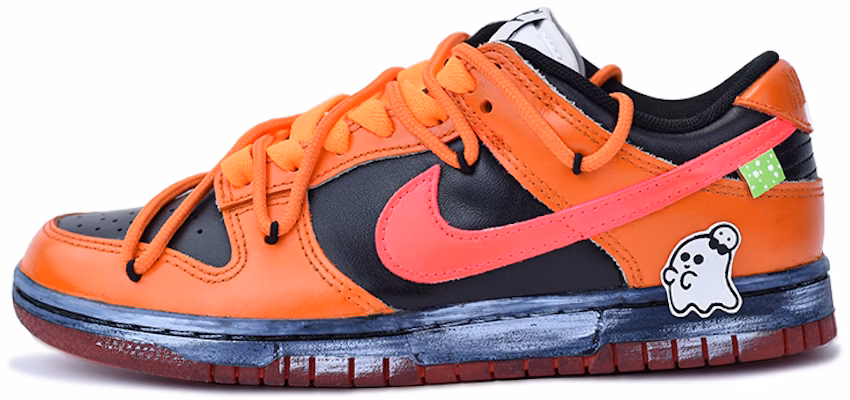 【訂製球鞋】Nike Dunk Low 小南瓜 萬聖節 街頭風防滑耐磨 低筒 滑板鞋 男女同款 橙粉 Buy 【訂製球鞋】Nike Dunk Low 小南瓜 萬聖節 街頭風防滑耐磨 低筒 滑板鞋 男女同款 橙粉