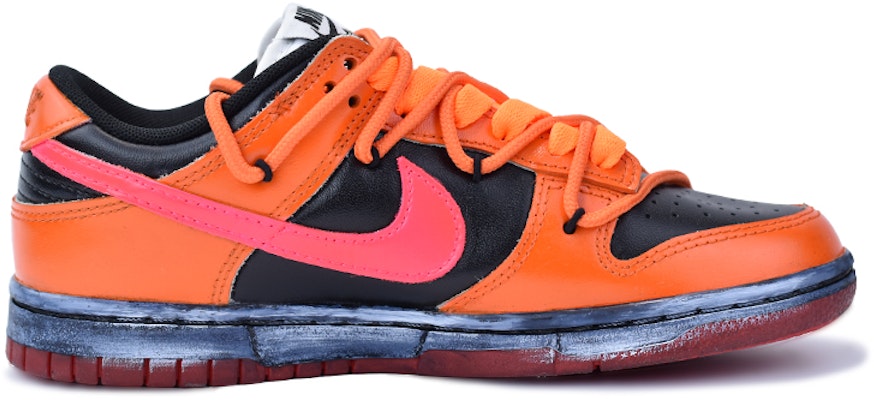 【訂製球鞋】Nike Dunk Low 小南瓜 萬聖節 街頭風防滑耐磨 低筒 滑板鞋 男女同款 橙粉 Order 【訂製球鞋】Nike Dunk Low 小南瓜 萬聖節 街頭風防滑耐磨 低筒 滑板鞋 男女同款 橙粉