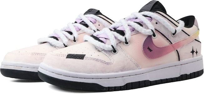 【カスタムシューズ】ナイキ ダンク ロー「劉李グラデーション多パミン」 FD1232-001(Team53-女款琉璃) Lookbook 【カスタムシューズ】ナイキ ダンク ロー「劉李グラデーション多パミン」 FD1232-001(Team53-女款琉璃)