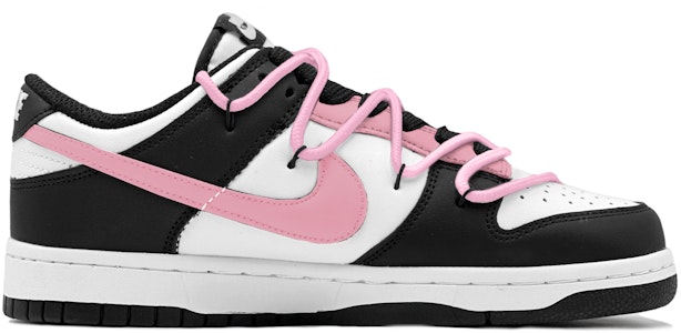【客製球鞋】Nike Dunk Low 嬌俏風 萝莉粉兔 特殊鞋盒 低幫 板鞋 男款 黑粉 Order 【客製球鞋】Nike Dunk Low 嬌俏風 萝莉粉兔 特殊鞋盒 低幫 板鞋 男款 黑粉