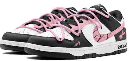 Zapatillas Nike Dunk Low 'Lolita Pink Bunny' - Personalizadas DD1391-100(TeamS-黑粉小兔男S-BOX) Lookbook Zapatillas Nike Dunk Low 'Lolita Pink Bunny' - Personalizadas DD1391-100(TeamS-黑粉小兔男S-BOX)