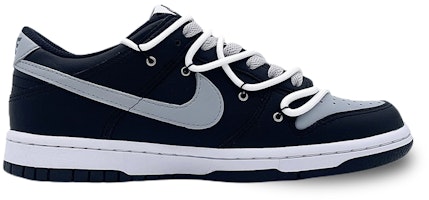 【客製化球鞋】Nike Dunk Low 倫敦迷霧 復古潮流 個性穿搭 輕便簡約 低筒 滑板鞋 男款 黑藍 Order 【客製化球鞋】Nike Dunk Low 倫敦迷霧 復古潮流 個性穿搭 輕便簡約 低筒 滑板鞋 男款 黑藍