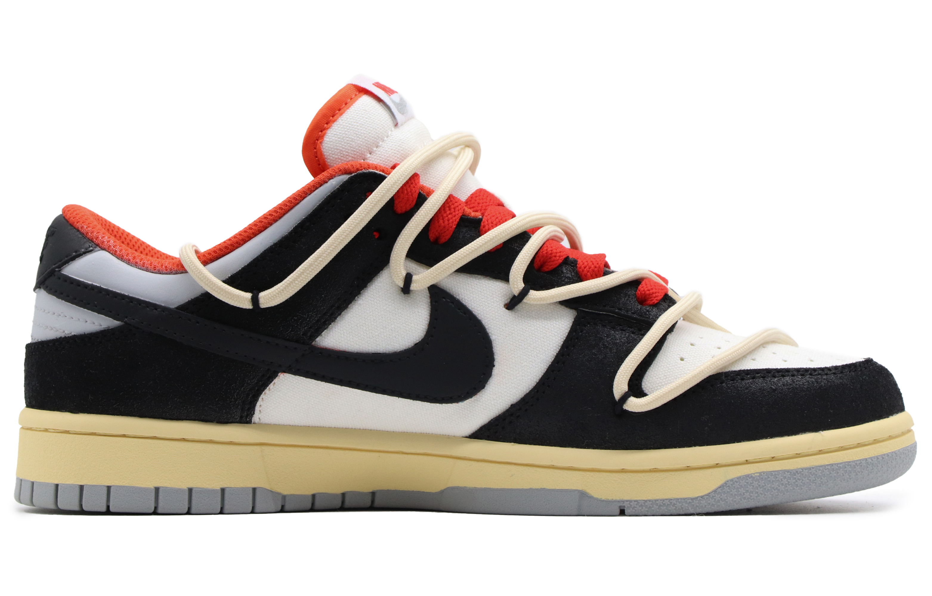 [Custom Shoes] Nike Dunk Low 'Los Angeles BBL Black Red' 圖 2