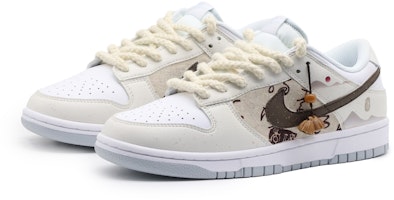 ナイキダンクロー「ロータスロープクラウドスモーク」カスタムシューズ DH9765-102(Team57-女款纸落云烟) Lookbook ナイキダンクロー「ロータスロープクラウドスモーク」カスタムシューズ DH9765-102(Team57-女款纸落云烟)