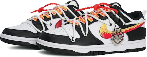 나이키 덩크 로우 '러브 컨페션 파이어' (커스텀) DD1391-100(Team35-dunk火焰律动) Lookbook 나이키 덩크 로우 '러브 컨페션 파이어' (커스텀) DD1391-100(Team35-dunk火焰律动)