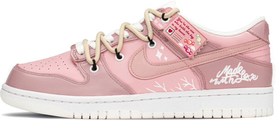 나이키 덩크 로우 '러브팩 핑크슈가' (커스텀) DH9765-100(TeamA-DK爱情蜜桃糖S-BOX) Buy 나이키 덩크 로우 '러브팩 핑크슈가' (커스텀) DH9765-100(TeamA-DK爱情蜜桃糖S-BOX)
