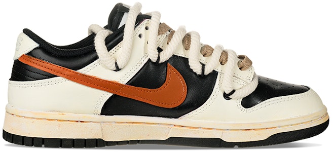 【客製化球鞋】Nike Dunk Low 幸運反轉 塗鴉 麻繩 解構 復古風格 戶外 小眾 百搭 低筒 板鞋 男款 黑白 Lookbook 【客製化球鞋】Nike Dunk Low 幸運反轉 塗鴉 麻繩 解構 復古風格 戶外 小眾 百搭 低筒 板鞋 男款 黑白