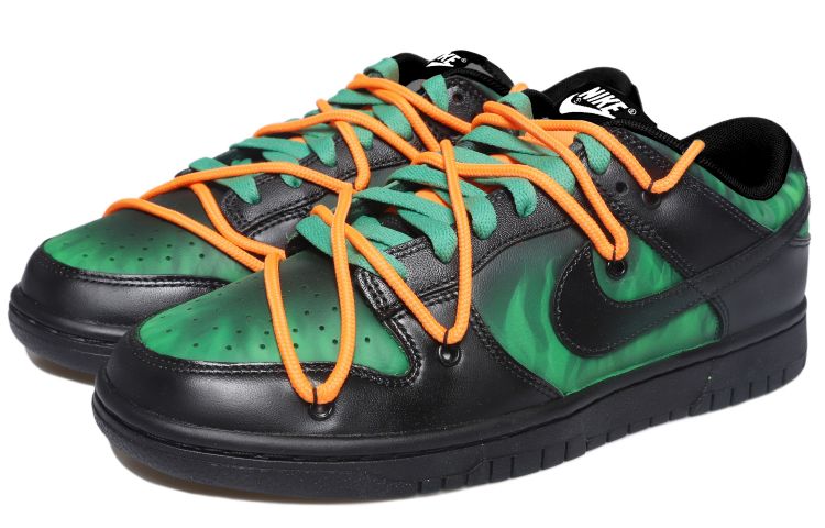 Lookbook Zapatillas Nike Dunk Low 'Llama Luminosa Desconstruida Naranja' CW1590-100(Team拾玖-夜光火焰女S-BOX)