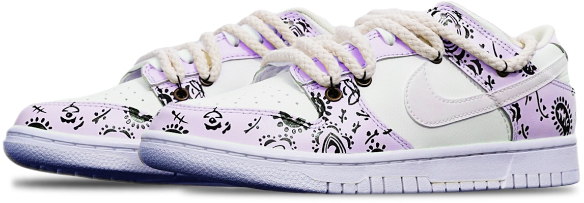 나이키 덩크 로우 "마카롱 페이즐리" (Nike 덩크 로우 "마카롱 페이즐리") DH9765-100(TeamT-腰果花粉紫白女S-BOX) Lookbook 나이키 덩크 로우 "마카롱 페이즐리" (Nike 덩크 로우 "마카롱 페이즐리") DH9765-100(TeamT-腰果花粉紫白女S-BOX)