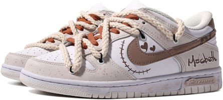 나이키 덩크 로우 '맥베스 브라운 베이지' (커스텀) DH9765-100(TeamM-女款麦克白S-BOX) Lookbook 나이키 덩크 로우 '맥베스 브라운 베이지' (커스텀) DH9765-100(TeamM-女款麦克白S-BOX)