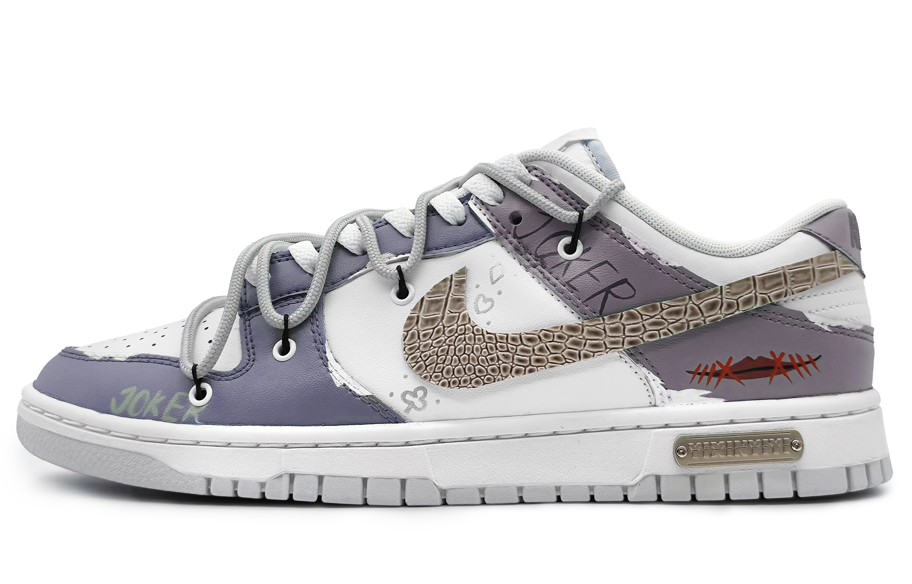 Buy Zapatillas Nike Dunk Low 'Mágico Gris Púrpura Joker Espacial' DV0831-101(Team16-男款魔术空间灰紫)