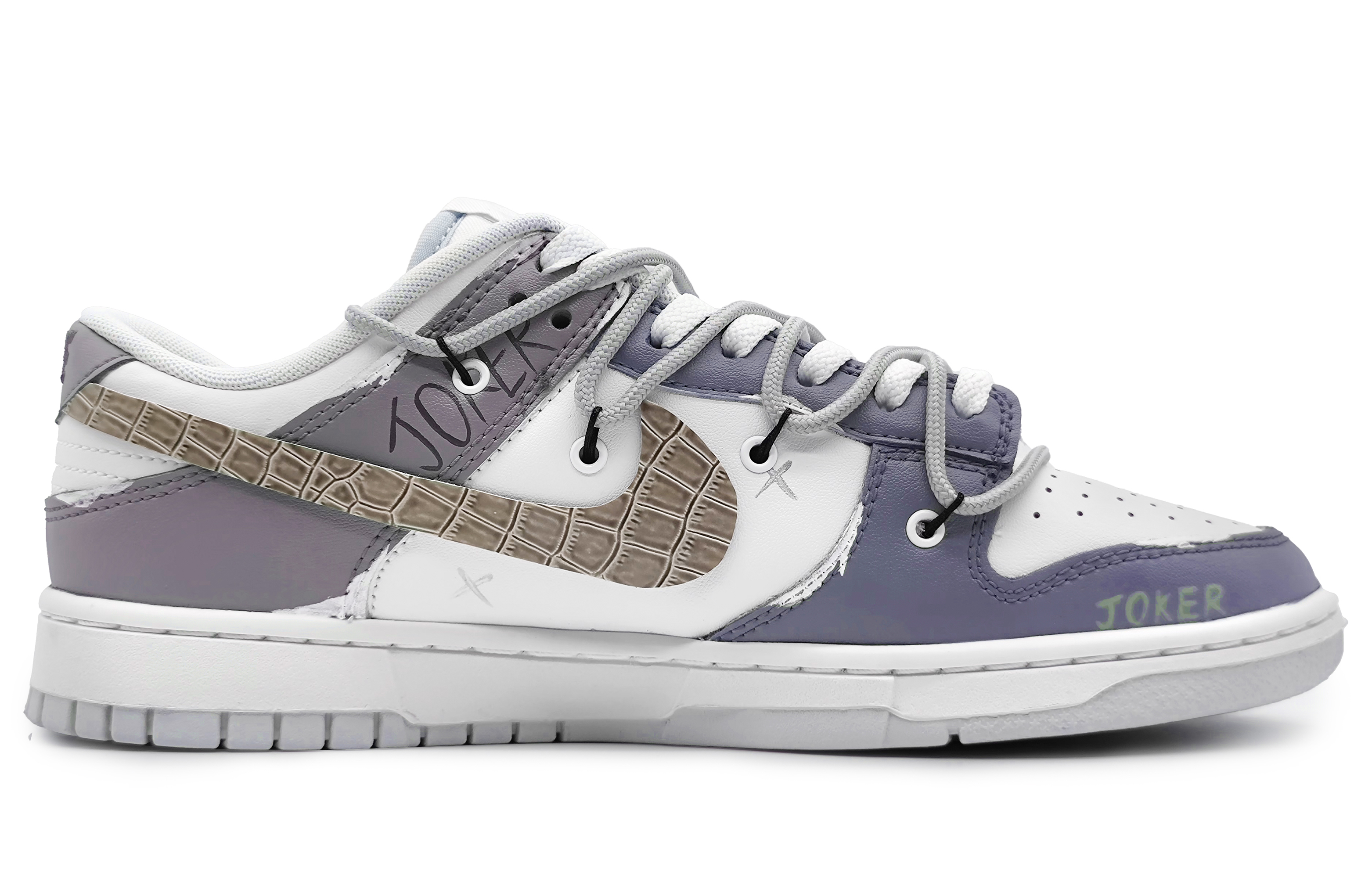 Order Zapatillas Nike Dunk Low 'Mágico Gris Púrpura Joker Espacial' DV0831-101(Team16-男款魔术空间灰紫)