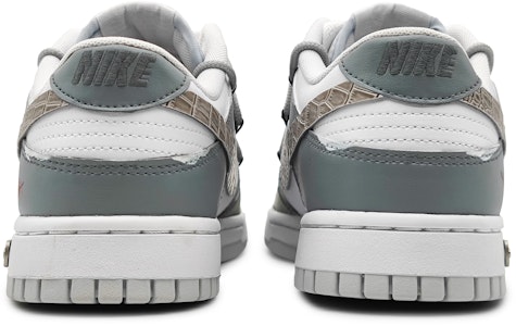 【訂製球鞋】 Nike Dunk Low 魔術空間 撲克小丑 禁慾風格 鱷魚皮勾 解構雙鞋帶 低筒 板鞋 GS 灰藍綠 Purchase 【訂製球鞋】 Nike Dunk Low 魔術空間 撲克小丑 禁慾風格 鱷魚皮勾 解構雙鞋帶 低筒 板鞋 GS 灰藍綠