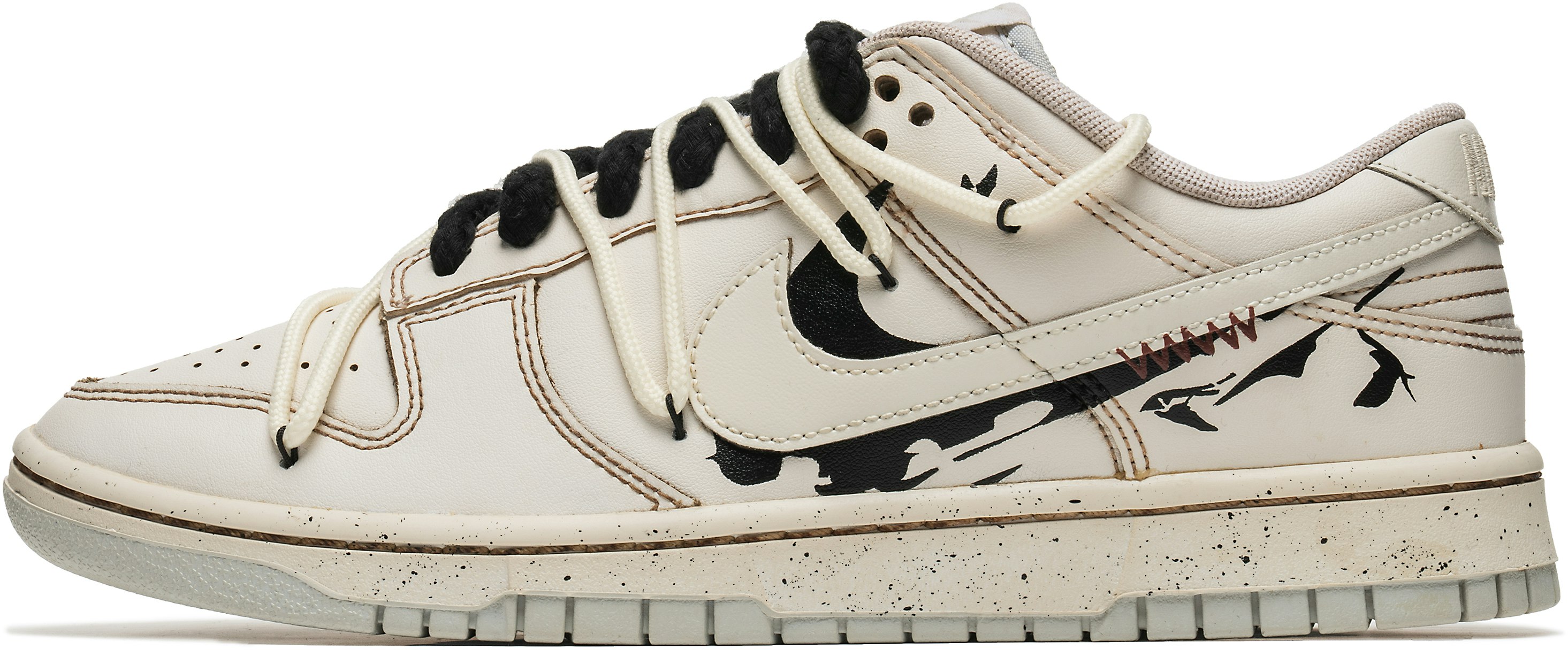 custom-shoes-nike-dunk-low-magpie-coffee-dye