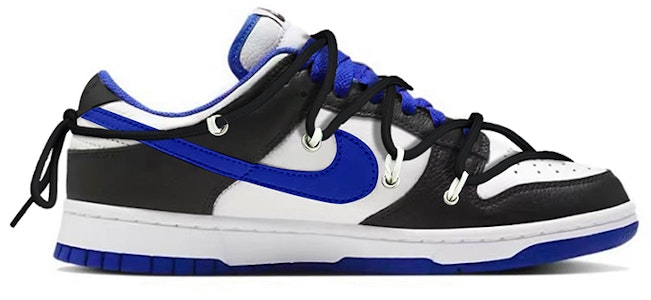 나이키 덩크 로우 '마리오 레트로 블랙 화이트 블루' (커스텀) FD9064-110(TeamY-男女款解构复古黑白蓝) Order 나이키 덩크 로우 '마리오 레트로 블랙 화이트 블루' (커스텀) FD9064-110(TeamY-男女款解构复古黑白蓝)