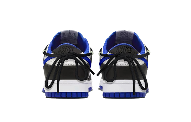 Purchase [Kasut Custom] Nike Dunk Low 'Mario Retro Hitam Putih Biru' FD9064-110(TeamY-男女款解构复古黑白蓝)