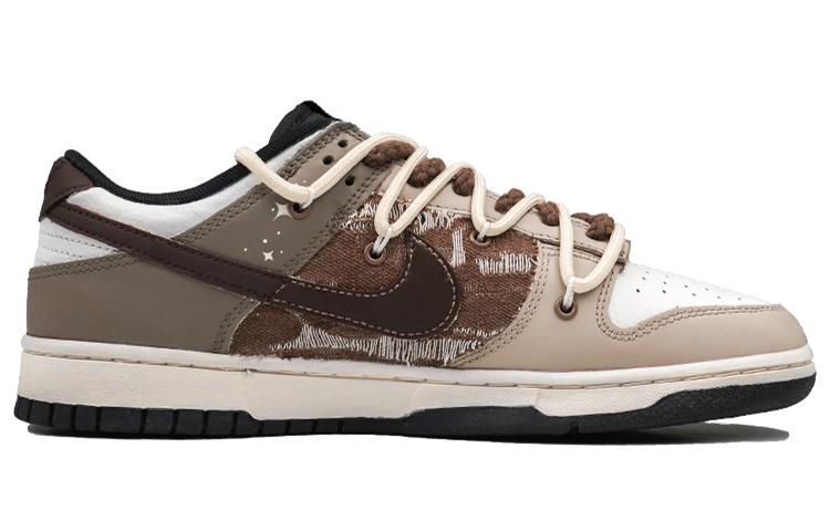 Order 나이키 덩크 로우 '화성 모카 브라운' (커스텀) DJ6188-002(Team27-男款火星计划摩卡棕)