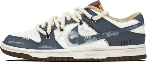 【客製化球鞋】Nike Dunk Low ''火星石'' 阿爾卑斯雪松 復古解構 防滑輕便 低筒 板鞋 男款 灰藍 Buy 【客製化球鞋】Nike Dunk Low ''火星石'' 阿爾卑斯雪松 復古解構 防滑輕便 低筒 板鞋 男款 灰藍