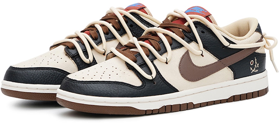 나이키 덩크 로우 '화성석' (커스텀) DR9704-200(Team15-黑纸布偶) Lookbook 나이키 덩크 로우 '화성석' (커스텀) DR9704-200(Team15-黑纸布偶)