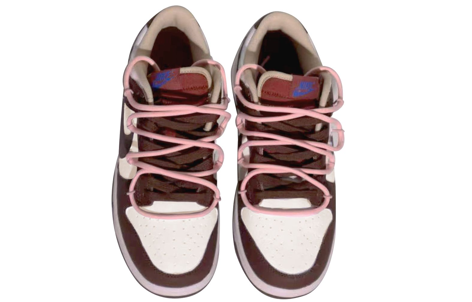 Shop 나이키 덩크 로우 '화성석 갈색'(커스텀) DR9704-200(TeamX-日晒乔木Dunk男)