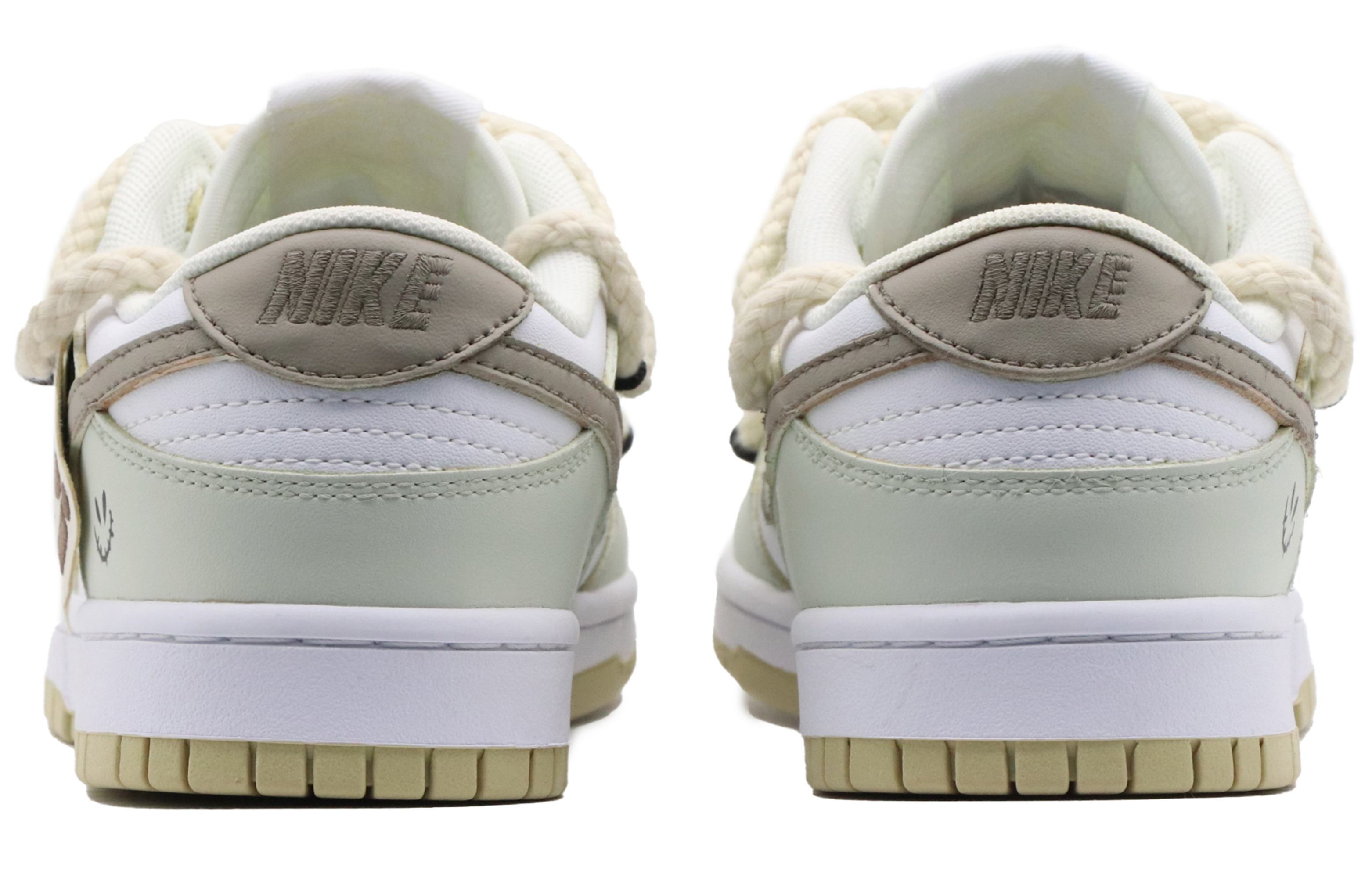 Shop 【カスタムシューズ】ナイキ ダンク ロー「抹茶菩提」 DV0833-100(Team57-男款抹茶菩提)