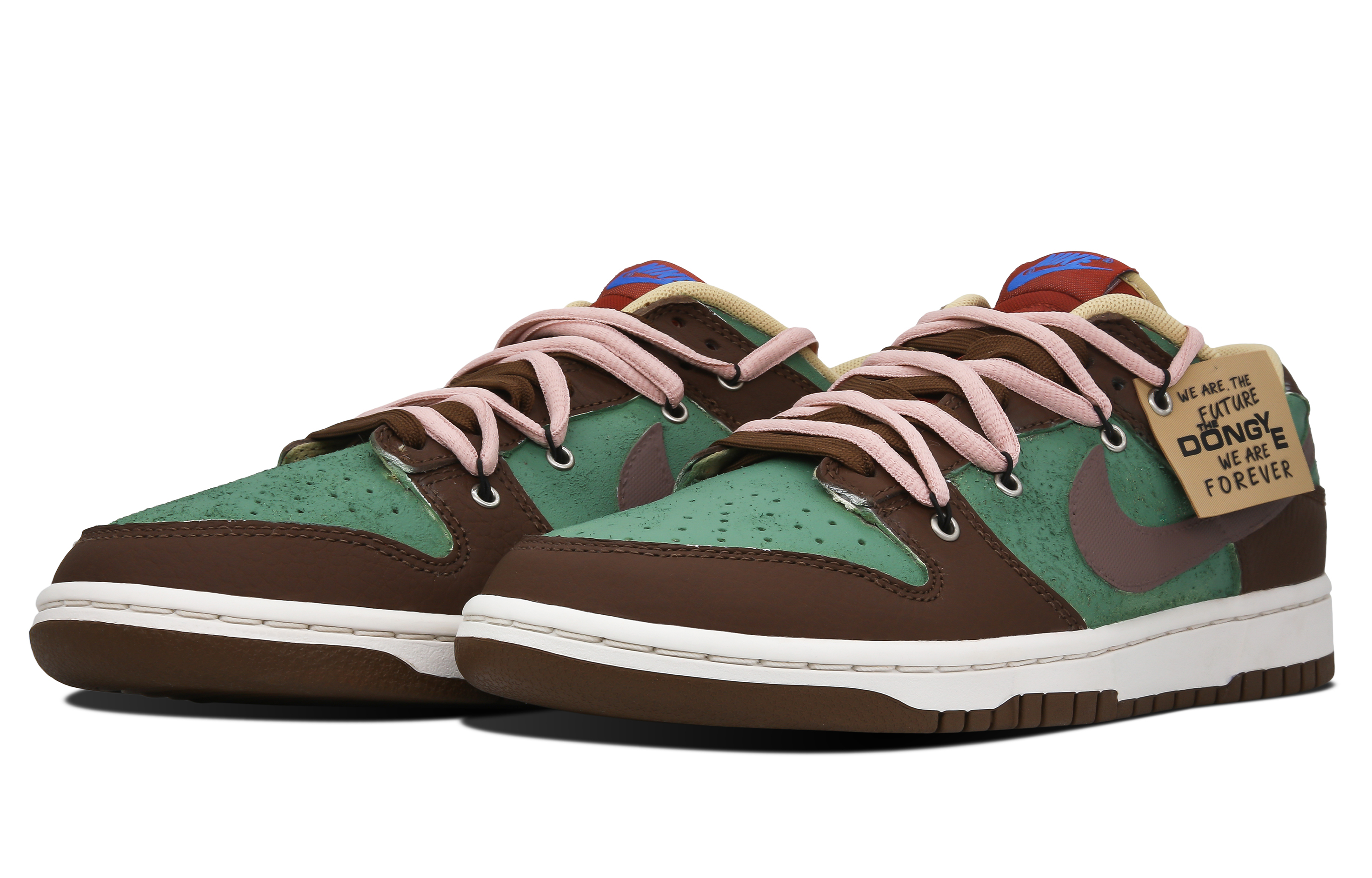Lookbook [Zapatillas Personalizadas] Nike Dunk Low 'Matcha Chocolate' DR9704-200(Team28-男款抹茶巧克力)