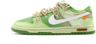 Buy 【定製球鞋】 Nike Dunk Low 解構鞋帶 復古做舊 抹茶拉花 皮牌 低幫 板鞋 GS 抹茶綠