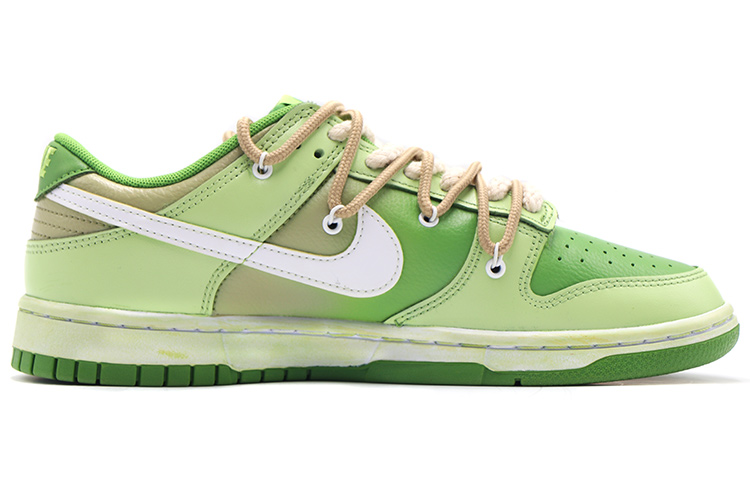 Order [Zapatillas Personalizadas] Nike Dunk Low 'Matcha Green' DJ6188-300(Team17-男款拉花抹茶绿QD)